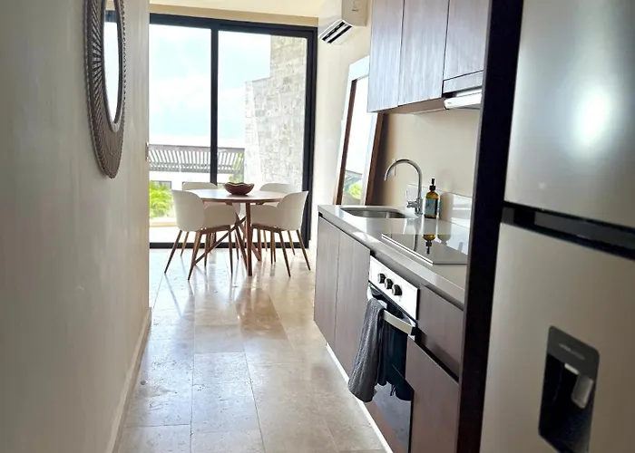 Aparthotel Stylish 1br Ocean View Near 5th Ave Playa del Carmen