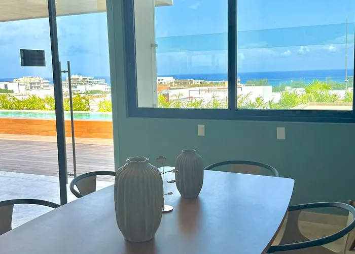 Stylish 1br Ocean View Near 5th Ave Playa del Carmen